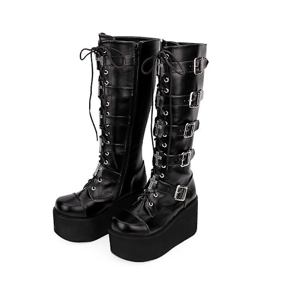 Kvinnor Motorcykel Punk Boots 3 / A