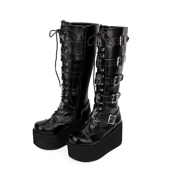 Kvinnor Motorcykel Punk Boots 3 / B