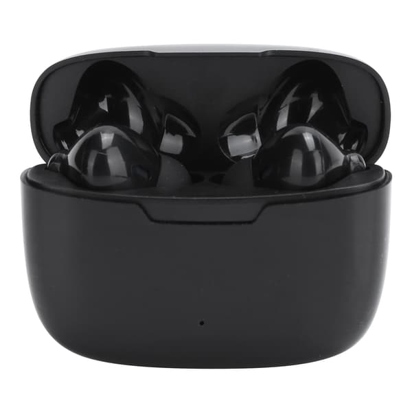 Trådlösa Bluetooth-hörlurar med pekkontroll, brusreducering och laddningsfodral