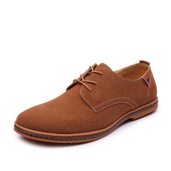 Höstmocka Casual klassiska sneakers khaki 7