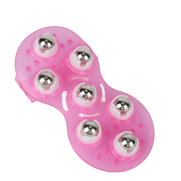 Handskmassager 7 Stålkulor 360 Graders Rotation Avslappning Muskel Kroppsmassage Konturering för