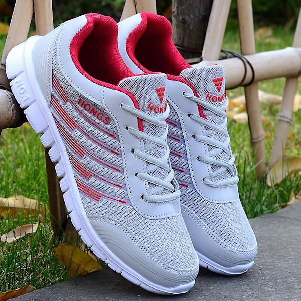 Herr Sneakers Skor, Andningsbara Vulkaniserade Skor A16Red 40