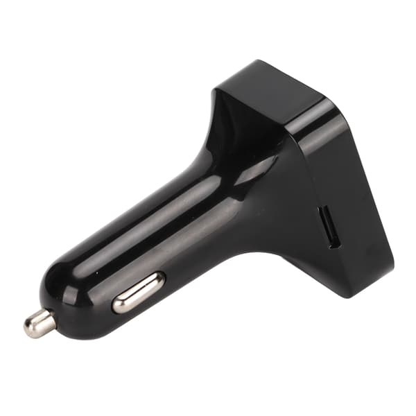 Billaddare Mini Billaddaradapter Stöder USB-minneskort BT med LED-skärm DC12V