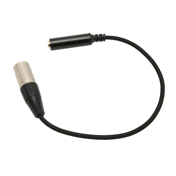 6,35 mm 1/4 tum Hona till XLR Hane Adapterkabel 3-Pin Hane till 6,35 mm Uttag Mikrofon Ljudkabel