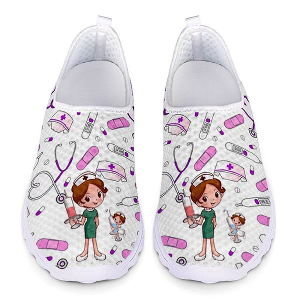 Slip-on Mesh Arbetsskor för Kvinnor 41 / R