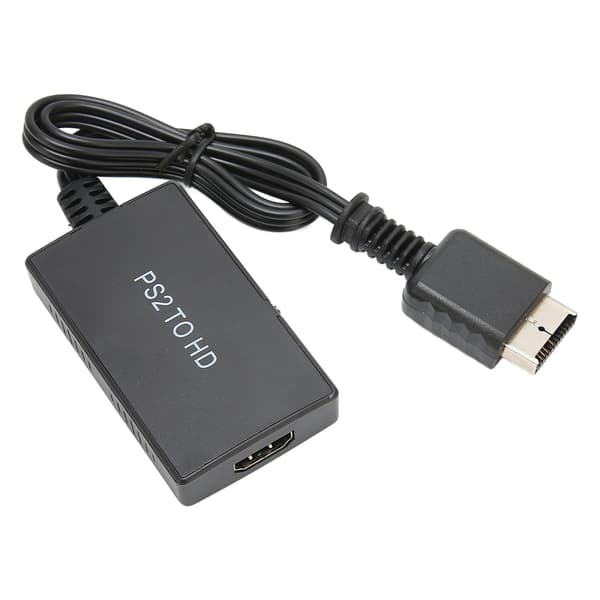Adapter för PS2 till HD Multimedia Interface, stödjer 720P 1080P växling, hög precision, Full HD videokonverterare för PS2