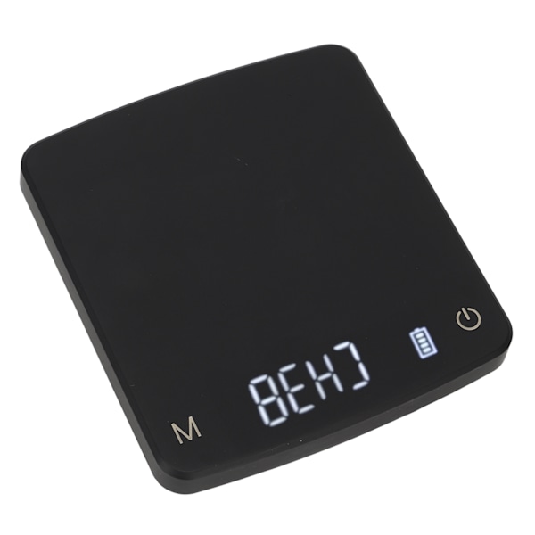 Liten Kaffevåg Digital Droppkaffevåg Uppladdningsbar Automatisk Timer Köksvåg Matvåg 2kg/0.1g