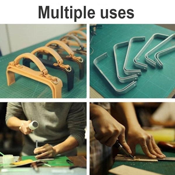 A4 PVC Skärmatta med Rutnät Självläkande Professionell Skärmatta Multifunktionell för Quilting Sömnad Scrapbooking DIY Hantverk Blå