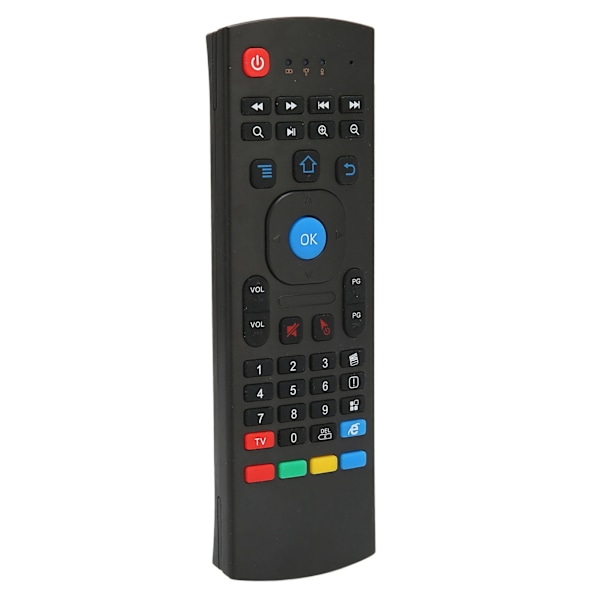 2.4G Fjärrkontroll Mus Trådlöst Tangentbord Flygmus Stöder IR och Trådlös Överföring för Android PC Projektor TV