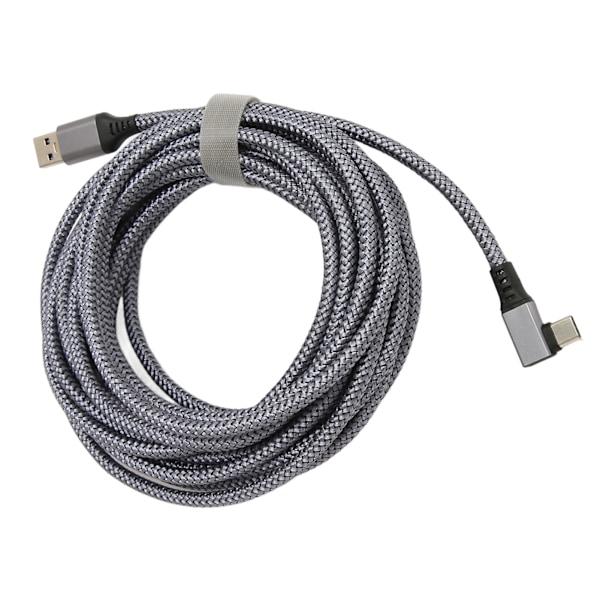 För Quest 2 Link VR-kabel Nylonflätad Hög Hastighet Dataöverföring Laddningskabel VR-tillbehör för VR-headset Gaming PC 6m / 19.7ft