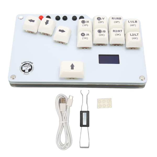 Fighting Box Keyboard för Hitbox WASD GP2040 CE Fightstick Arcade Fight Stick med Cherry MX Switch för PS3