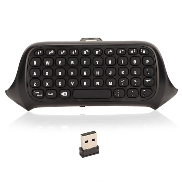 Trådlöst tangentbord för spelkontroll 2.4G Bärbar Mini Chatpad-tangentbord för Xbox One