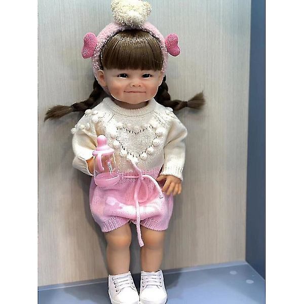 55 cm Raya Reborn Toddler med helkroppsmjuk silikon naturtrogen Soft Touch Högkvalitativ dockapresent till barn Dropshipping