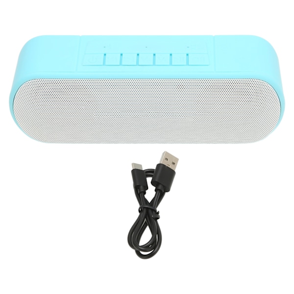 Trådlös Bluetooth-högtalare med inspelningsfunktion, 44,1 kHz sampling, 160 kbit/s bitrate, musikinspelningsenhet med 3,5 mm linjeingång