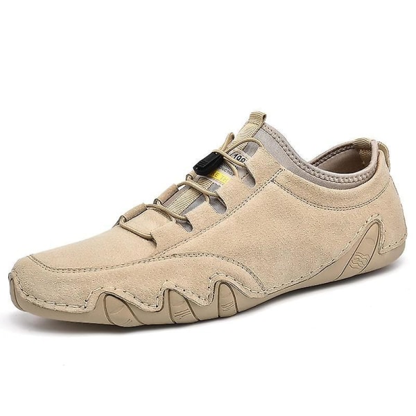 Sommarskor för män Sneakers ( set 1) 7-Khaki 7.5