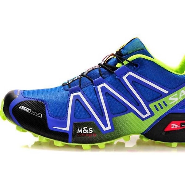 Sneakers för män våren löpning sport tränare Casual ( set 1) Blue 41