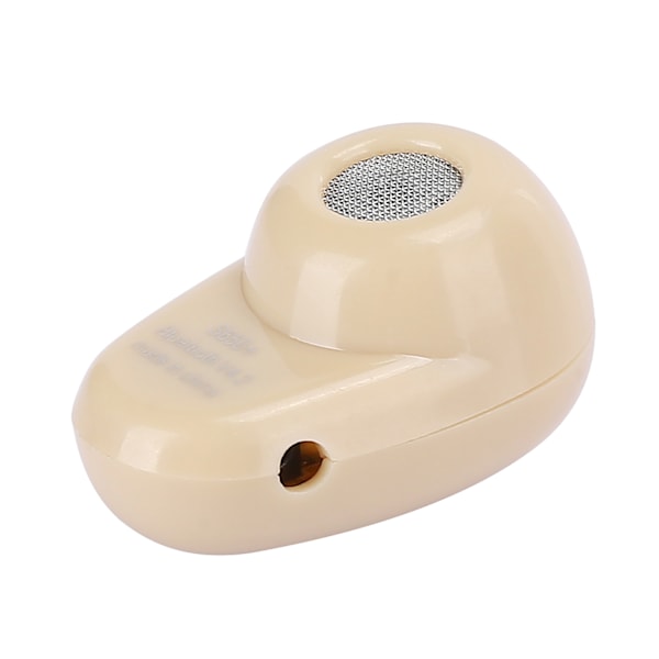 S650 Mini Bluetooth-hörlurar Trådlösa In-Ear Hörlurar Handsfree Headset Monaural Mini Sport Hörlurar (Hudfärg)