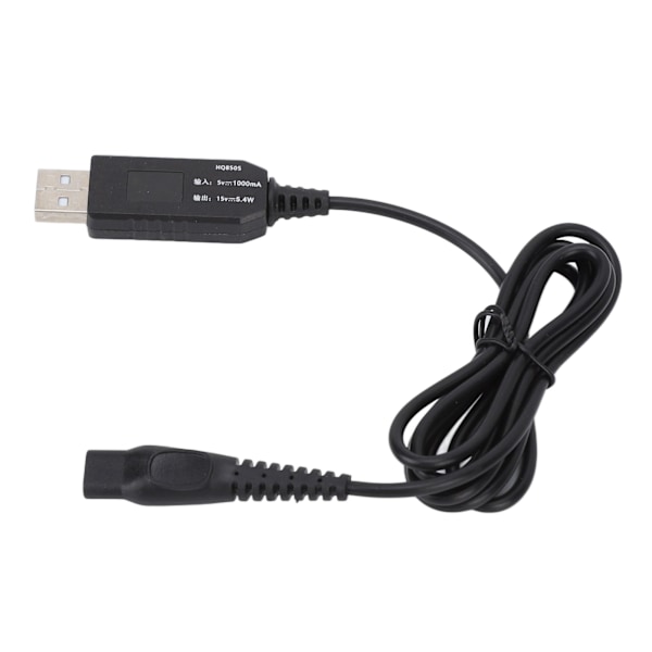 Elektrisk Rakapparat Laddare Sladd 15V Professionell Skäggtrimmer USB Laddningskabel Passar HQ8505