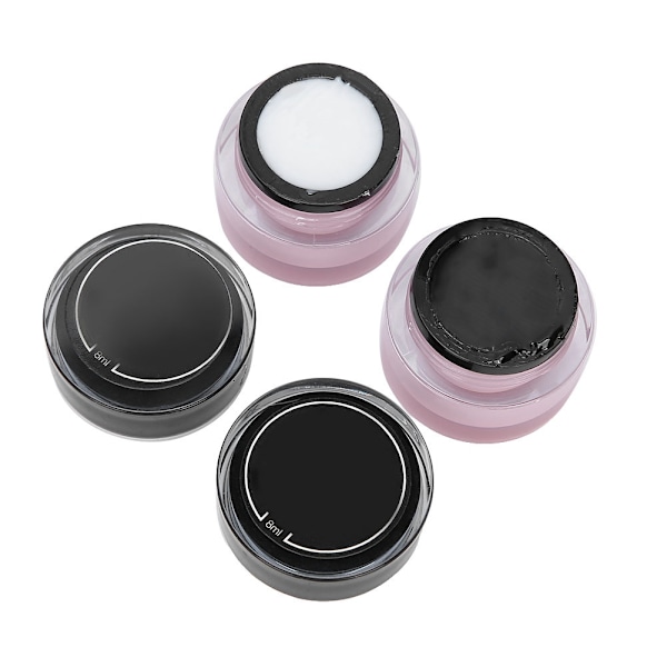 8ml x 2st Nagelkonst Skulpteringsgel 3D DIY Prägling Dekoration Manikyr Utskuren