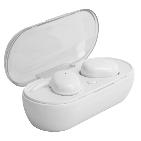 Y30 Trådlösa Bluetooth-hörlurar V5.0 Hörlurar med Binaural Stereo InEar Inbyggd Headset (Vit)
