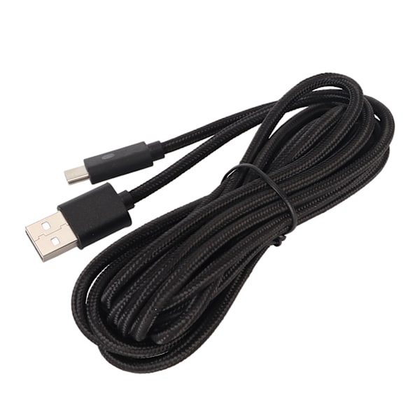 Laddningskabel för Xbox Series Nylonflätad Snabbladdning USB Typ C Laddningskabel med LED-indikator för PS5 3m