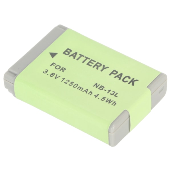 NB 13L Litiumjonbatteri 3.6V 1250mAh Ersättning för G7X2 G7X3 G5X G9X SX720HS SX730 G1 Mark Ⅱ Mark2 MarkⅢ Kamera
