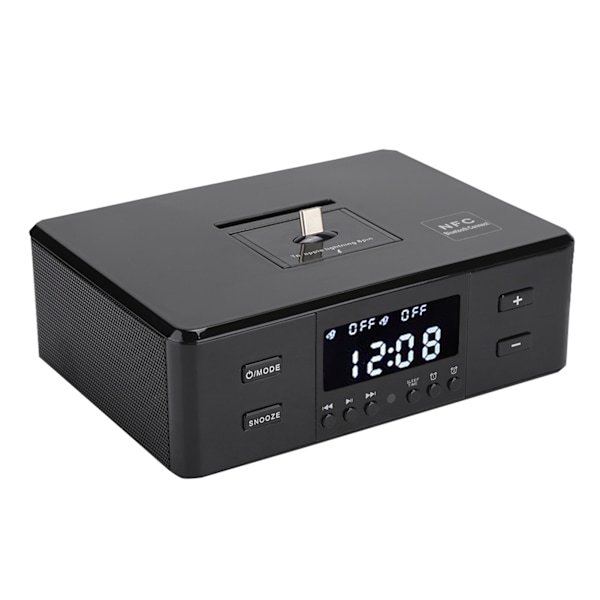 D9PRO 3 i 1 Väckarklocka USB-Laddning Uppspelning FM Stereo Radio Bluetooth Högtalare 110?240V