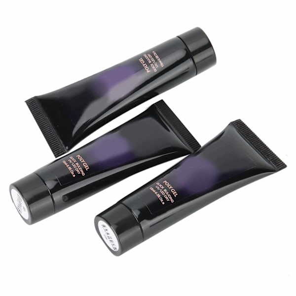 3st Bärbar Självlysande Nagel Förlängnings Gel Konst Snabb Byggande UV Manikyr Verktyg