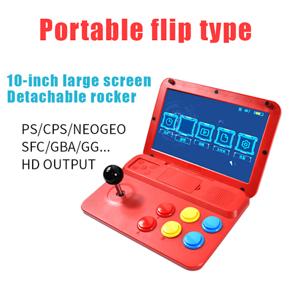 A13 Joystick Arcade Quad Core CPU Simulator Videospelkonsol Retrospelkonsol Barnpresent