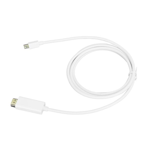 Mini DisplayPort till HD Multimedia Interface-adapter 1,8 m HD Multimedia Interface-kompatibel kabel för MacBook Pro/iMac