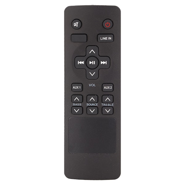 Ersättningsfjärrkontroll lämplig för RCA RTS7010B RTS7010B?1 RTS7010BRB RTS7110B RTS7010BE1 hemmabiosystem