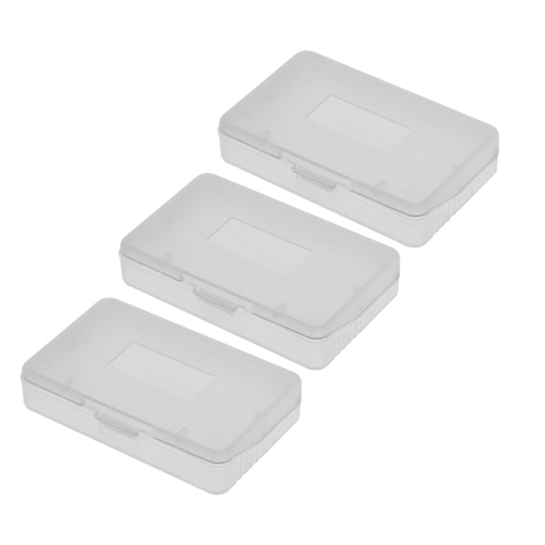 10 st Transparent Dammskyddande Patron Spelfodral för Nintendo Game Boy Advance GBA