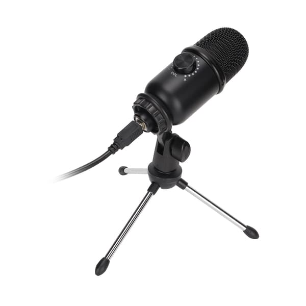MVD?2 USB Dator Mikrofon Kardioid Kondensator Studio Mikrofon Kit för Poddsändning Streaming Inspelning