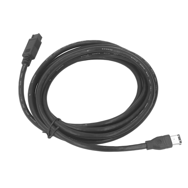 IEEE1394 Firewire DV-kabel 9-stift till 6-stift Hane till Hane Firewire-kabel för videokamera Digitalkamera Skrivare Skanner