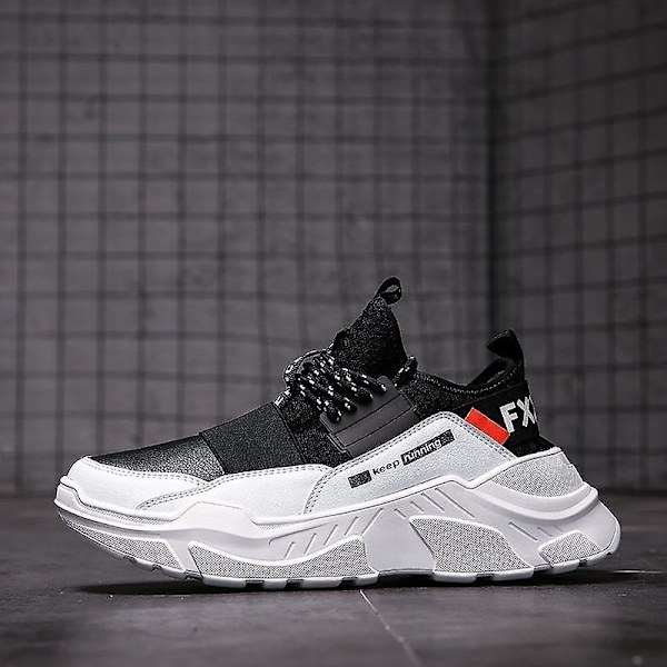 Snörskor för promenader, sneakers Black 8
