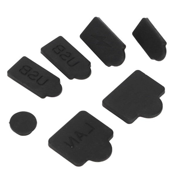 Silikon Dammskyddspluggar Set Dammskyddsskydd för PS5 Värdspeltillbehör