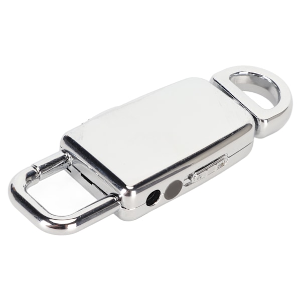 Mini-inspelare HD Brusreducering Röstaktiverad Uppladdningsbar MP3-spelare Nyckelringinspelare för Möten Klass Silver 32GB