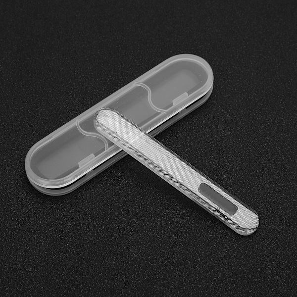 Nanometer Glas Nagelfil Sandpapper Polering Strips Manikyrverktyg Kort Typ