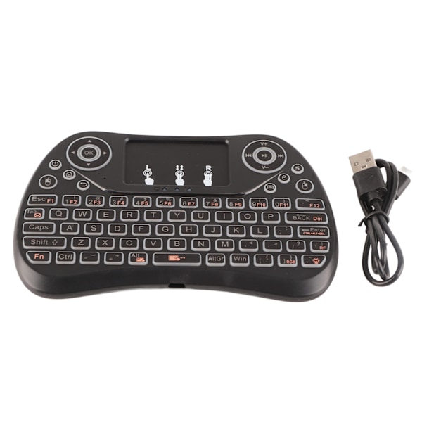 2.4G Trådlöst tangentbord Mini tangentbord Spårplatta för IOS Android PC