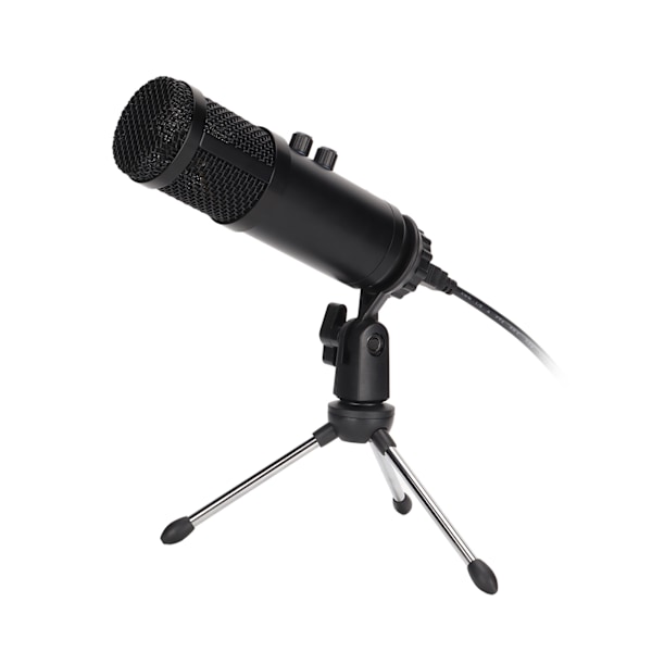 E102 USB Mikrofon 192kHz/24bit Dator Kondensatormikrofon med Stativ för Windows