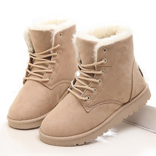 Supervarma vinterkängor för kvinnor 66021 gray 10.5