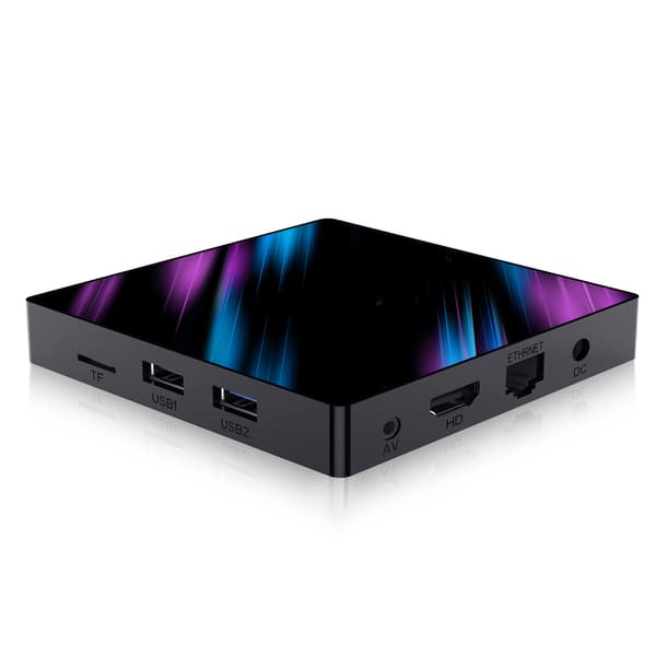 4G+32G RK3318 Quad?core Dual WiFi Bluetooth 4.0 DDR3 för Android 10.0 EU-kontakt 100?240V