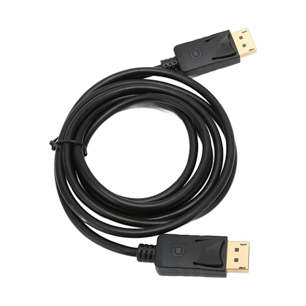 DP till DP Förlängningskabel HD 1080P DisplayPort till DisplayPort Kabel för Laptop Projektor TV 1.8m