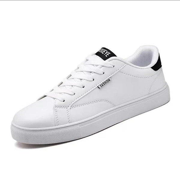 Vulkaniserade sneakers, billiga platta bekväma skor Black CN39(insole24.5cm