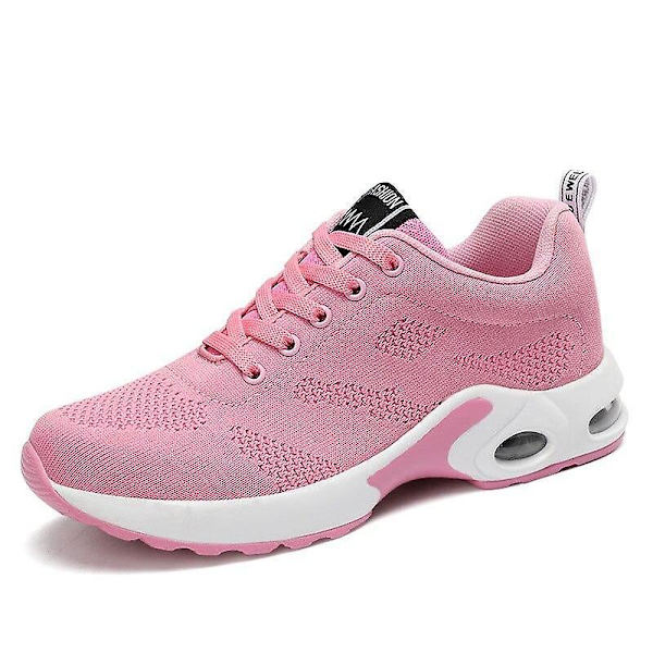Lätta sneakers för kvinnor, utomhusskor set-2 four season pink 41