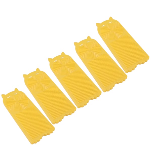 Gnocchibräda PP Multifunktionell Garganellibräda Gnocchimaskin Köksredskap för Hem Restaurang 5 Set