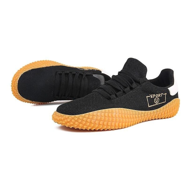 Anti Slip Golf Sport Sneakers Skor Black 10