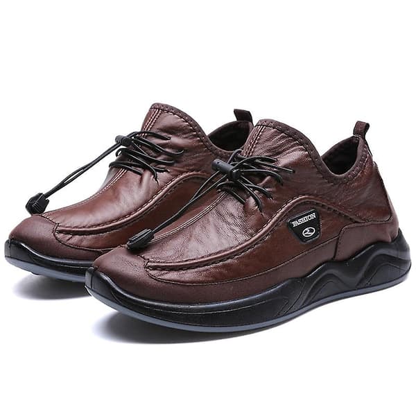 Herr Vår Sommar Sneakers i Konstläder black plush 11.5