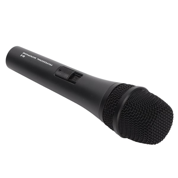 Dynamisk karaoke mikrofon metall handhållen mikrofon med XLR-kabel för karaoke sång tal bröllop utomhusaktivitet