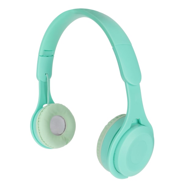 Y08 Barnhörlurar Macaron Snygg Stereo Ljud Vikbara Plug-in Kort Bluetooth Öronhörlurar Grön